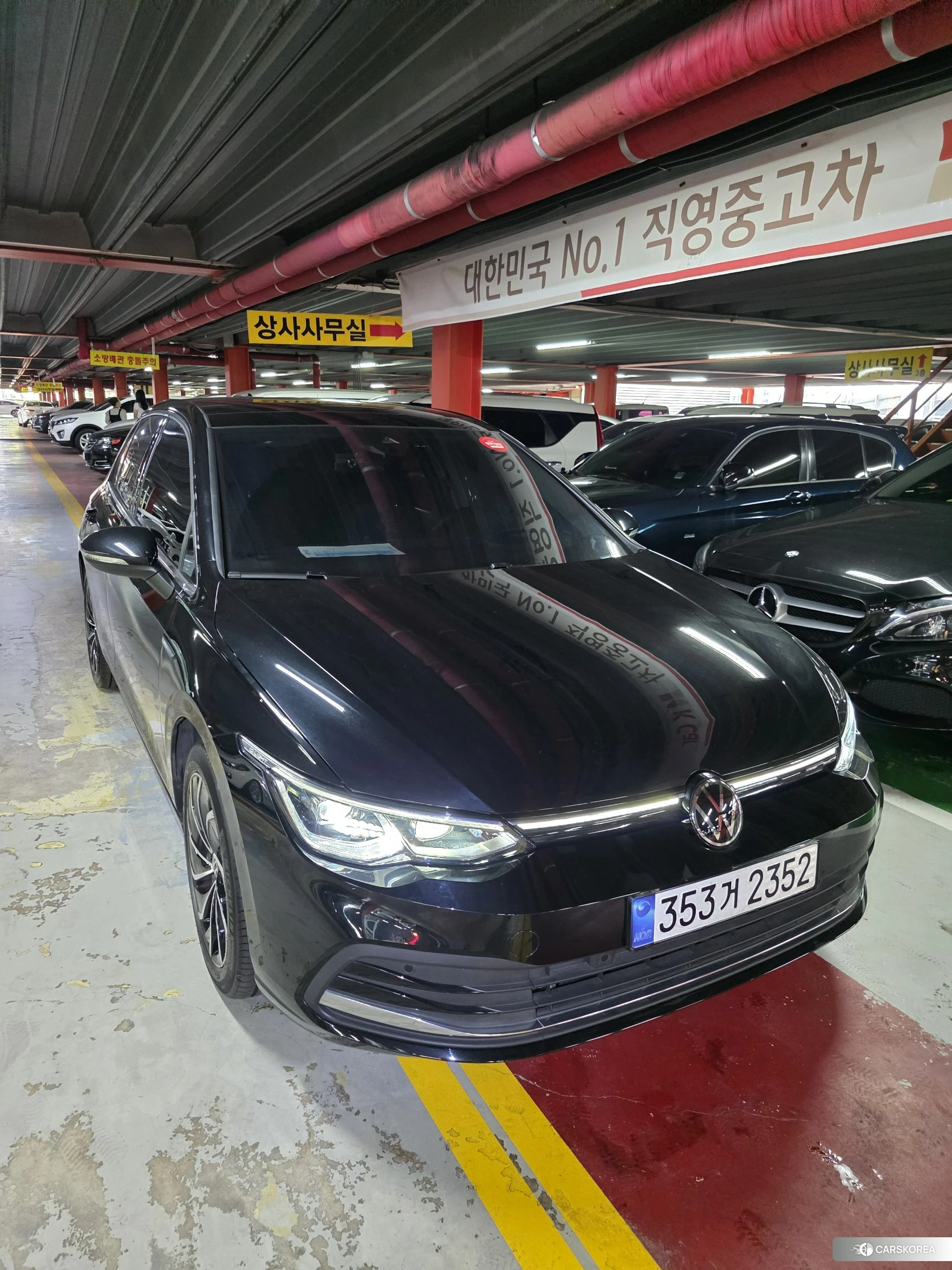 Volkswagen Golf 8th Generation 2024 из Кореи осмотр