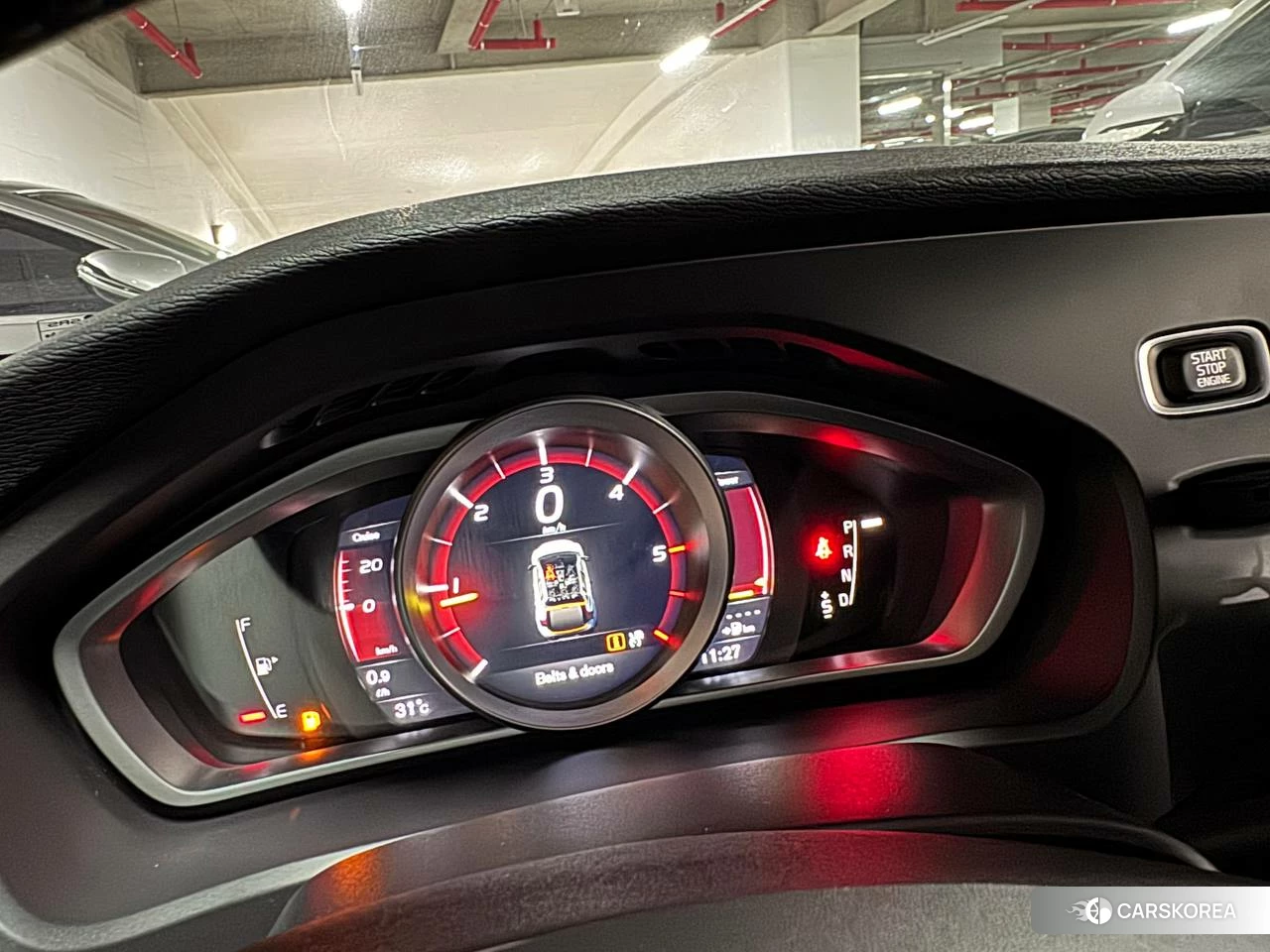 Volvo V40 подробный осмотр из Кореи — фото 49