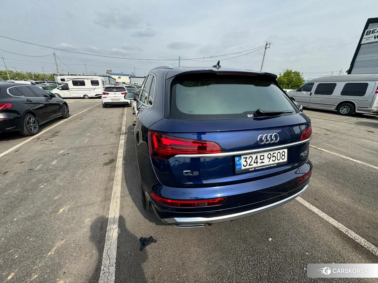 Audi Q5 (FY) подробный осмотр из Кореи — фото 9