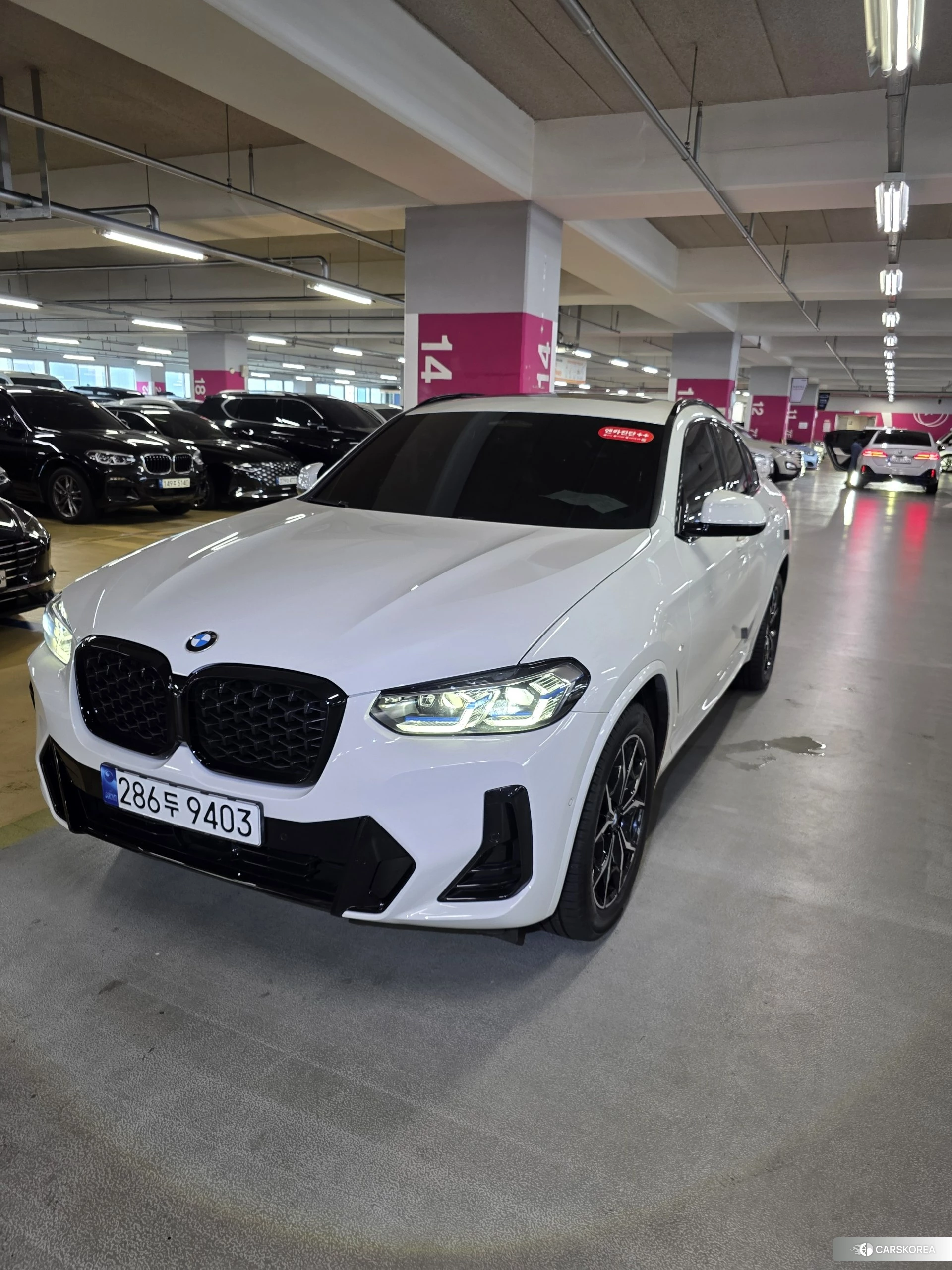 BMW X4 (G02) 2022 из Кореи осмотр