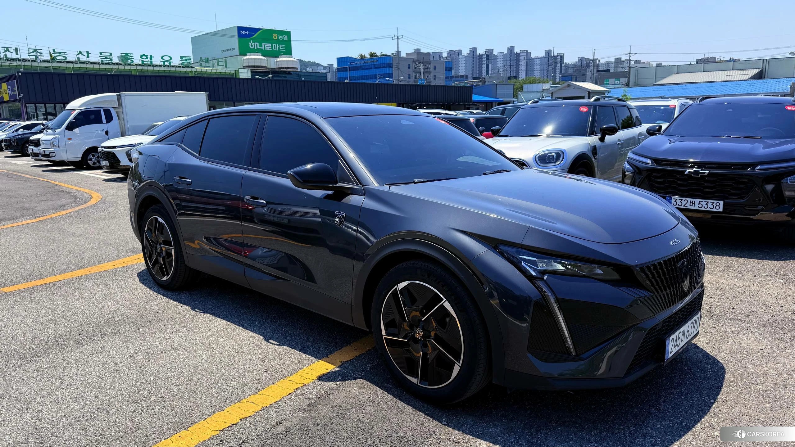 Peugeot 408 2023 из Кореи осмотр