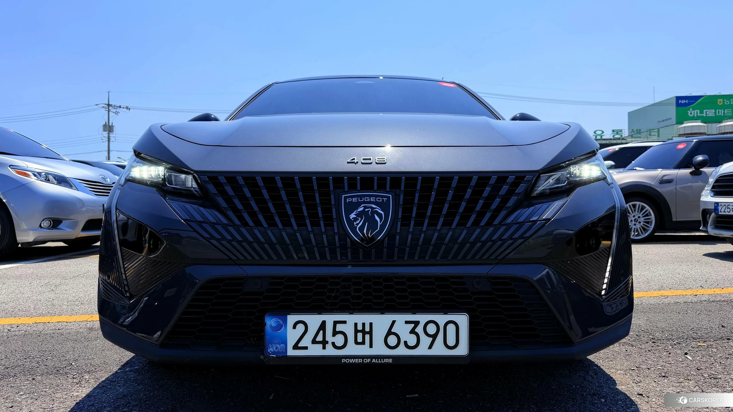 Peugeot 408 2023 из Кореи осмотр
