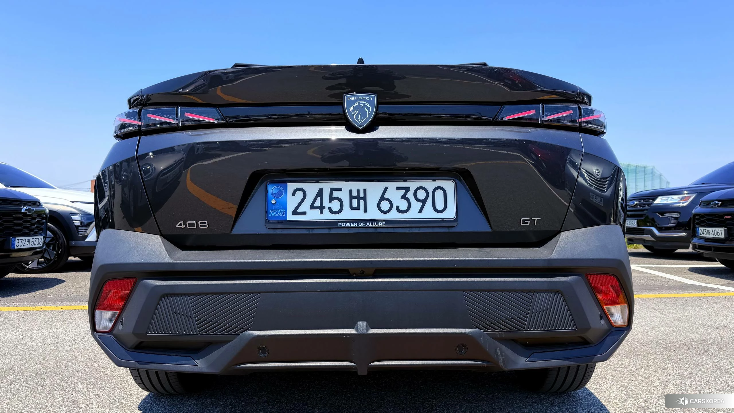 Peugeot 408 подробный осмотр из Кореи — фото 11