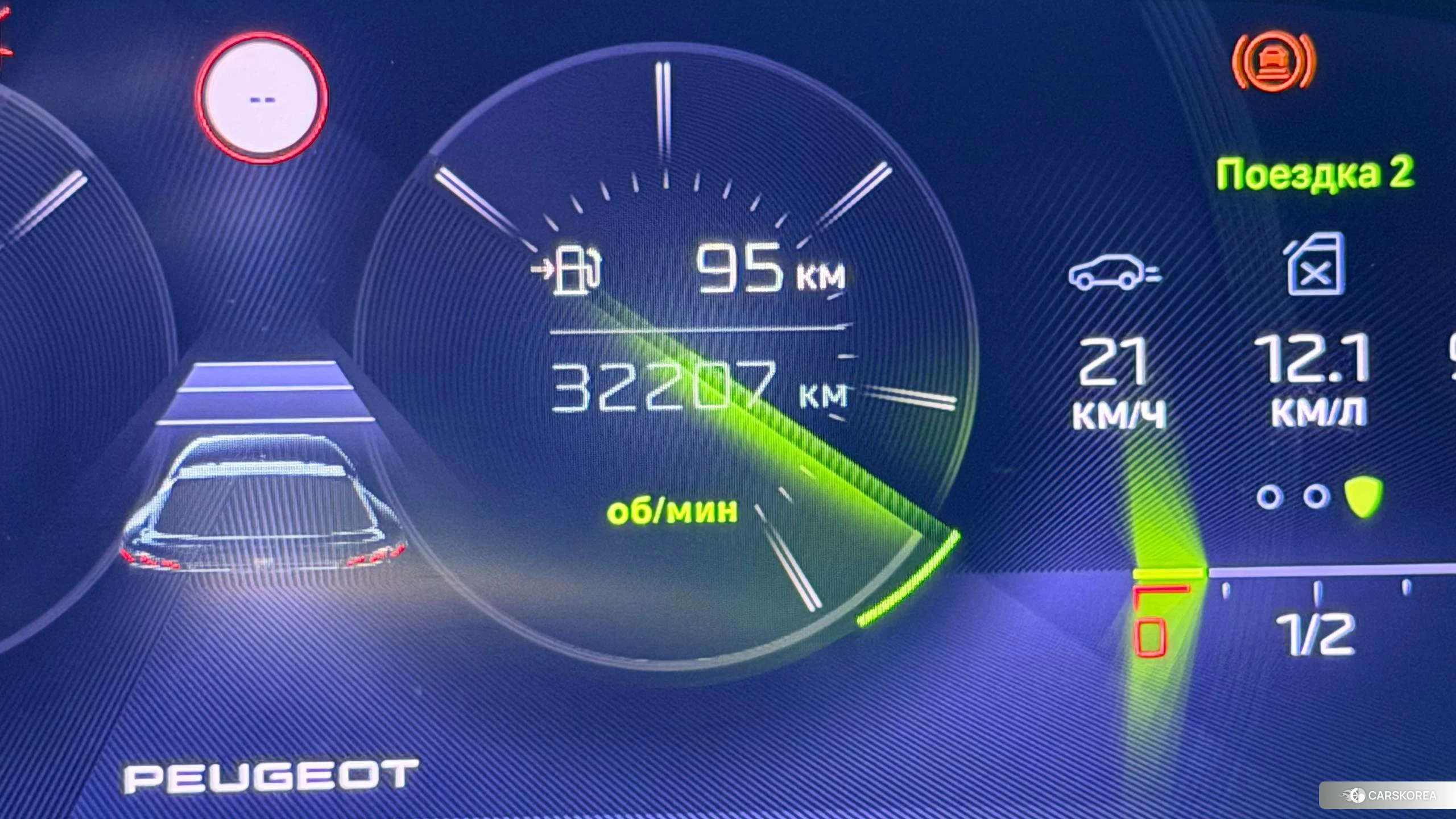 Peugeot 408 подробный осмотр из Кореи — фото 69