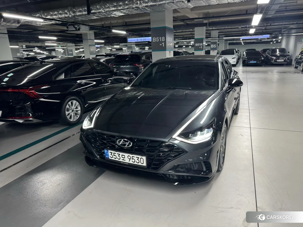 Hyundai Sonata (DN8) 2022 из Кореи осмотр