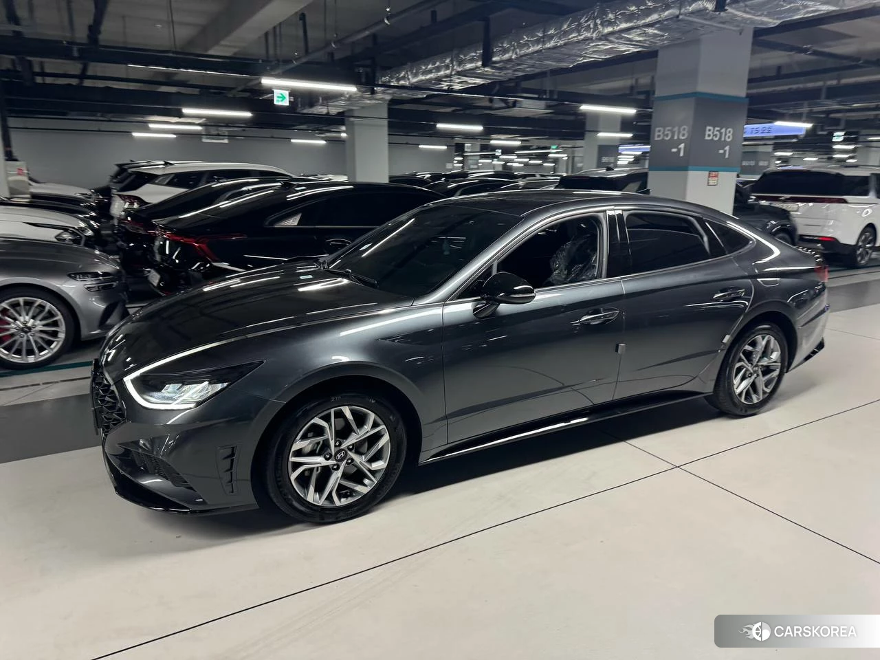 Hyundai Sonata (DN8) 2022 из Кореи осмотр