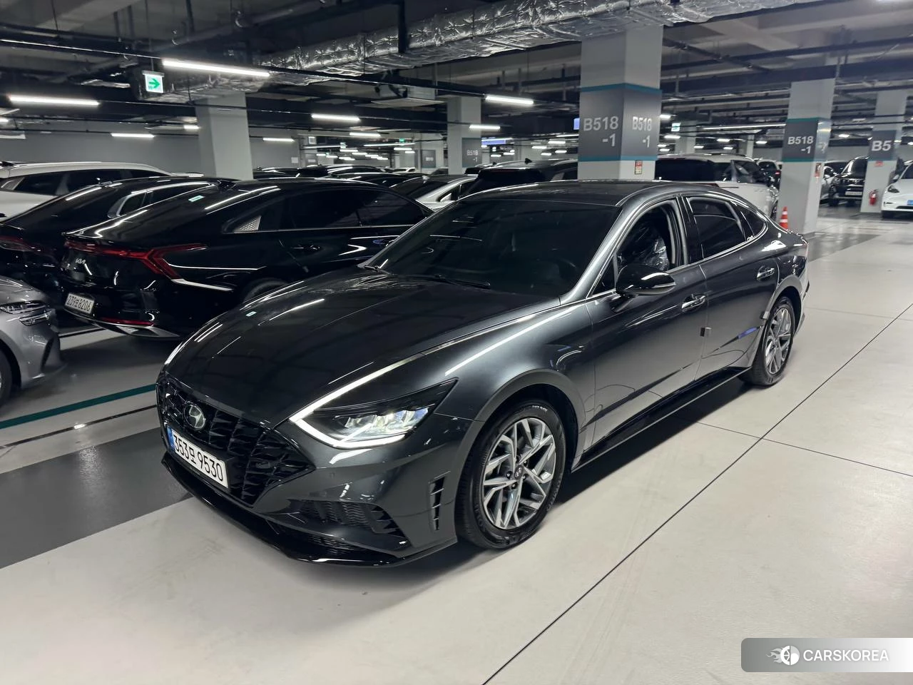 Hyundai Sonata (DN8) подробный осмотр из Кореи — фото 7