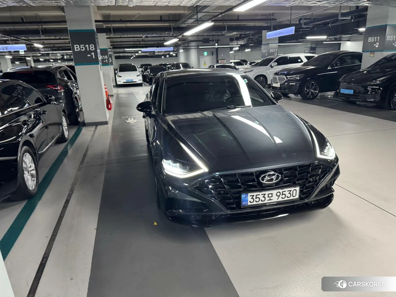 Hyundai Sonata (DN8) подробный осмотр из Кореи — фото 8