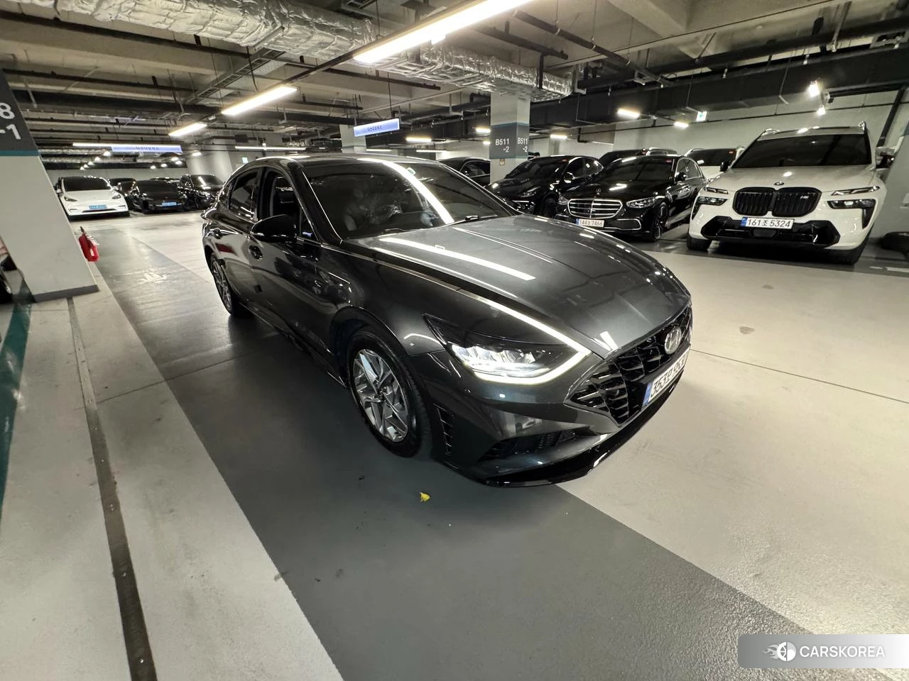 Hyundai Sonata (DN8) подробный осмотр из Кореи — фото 9