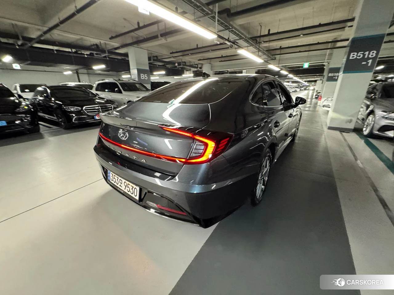 Hyundai Sonata (DN8) подробный осмотр из Кореи — фото 12