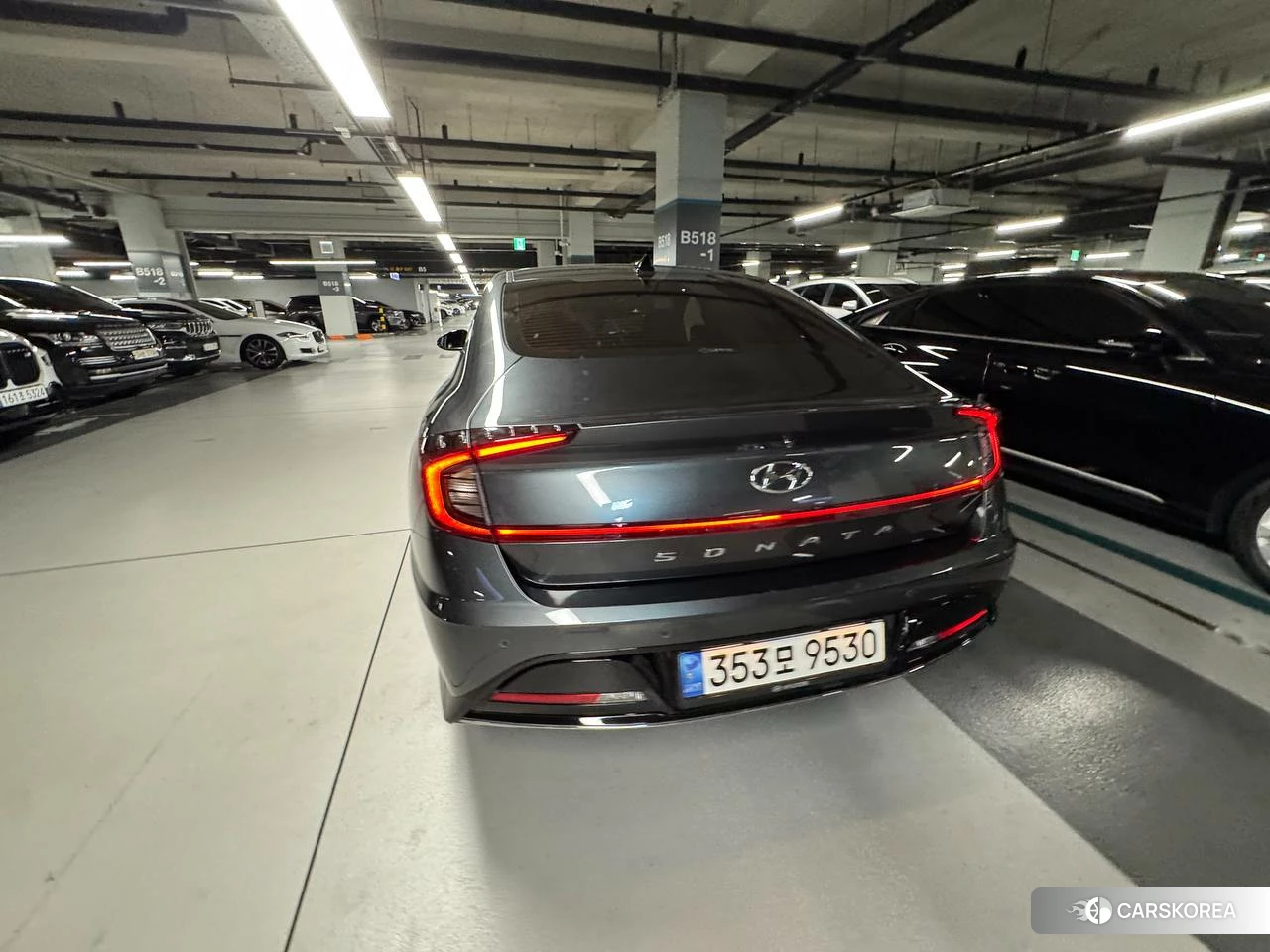 Hyundai Sonata (DN8) подробный осмотр из Кореи — фото 14