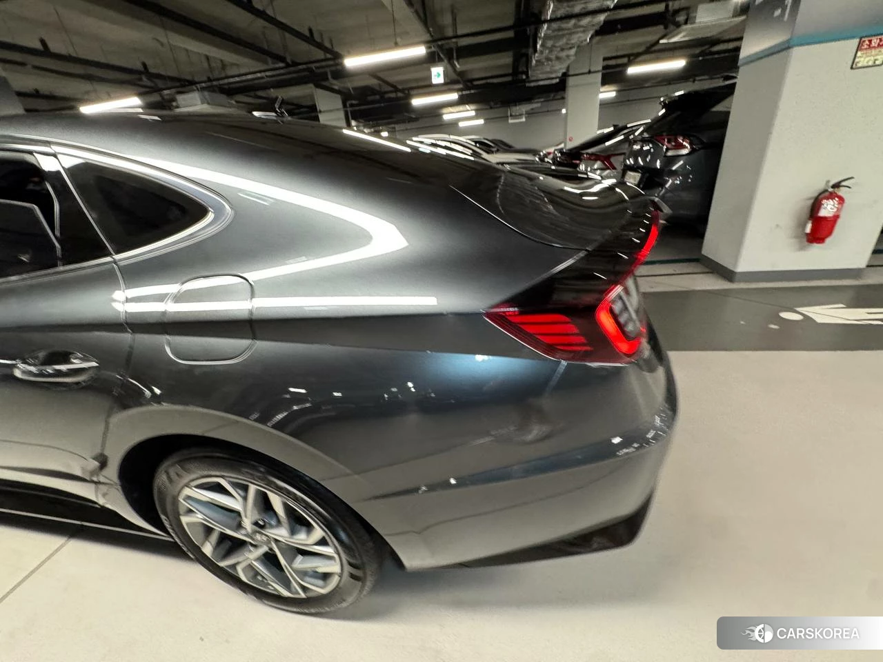 Hyundai Sonata (DN8) подробный осмотр из Кореи — фото 47