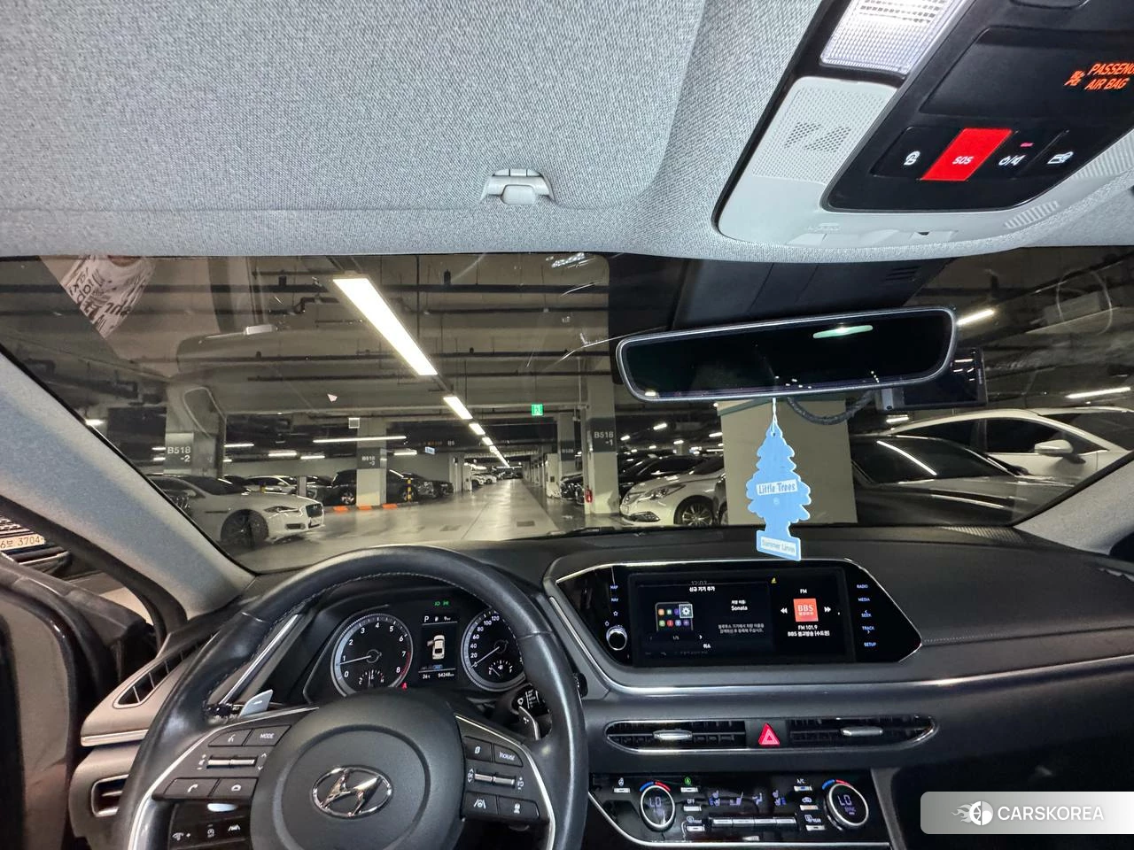 Hyundai Sonata (DN8) подробный осмотр из Кореи — фото 60