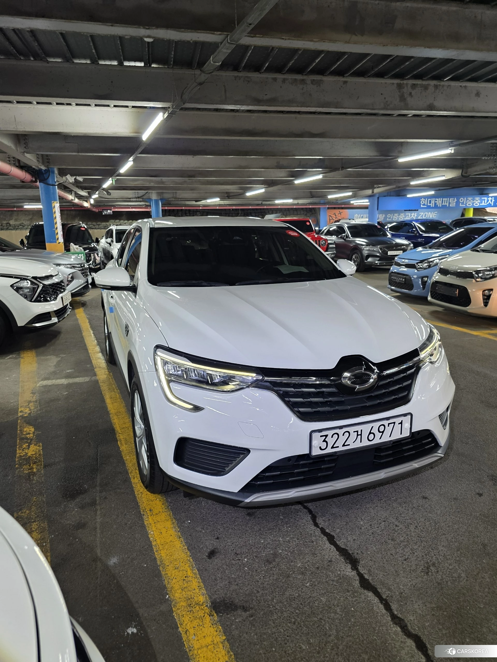 Renault Korea (Samsung) XM3 2021 из Кореи осмотр