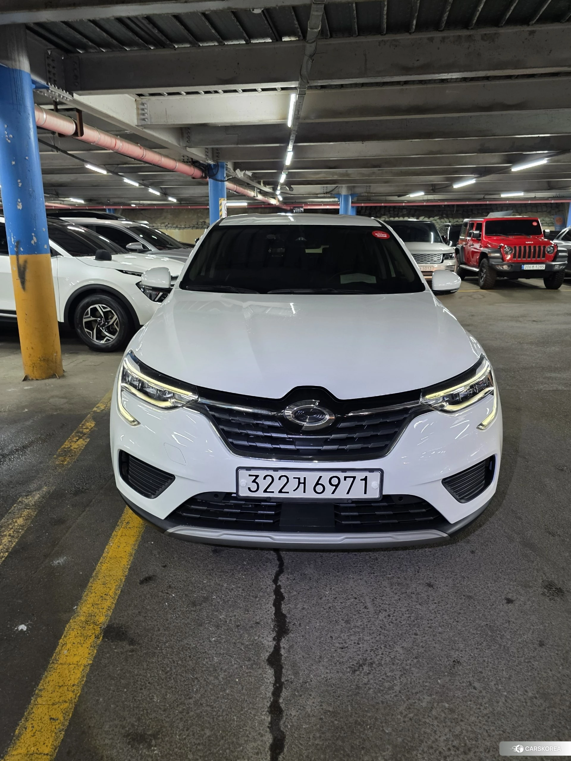 Renault Korea (Samsung) XM3 2021 из Кореи осмотр