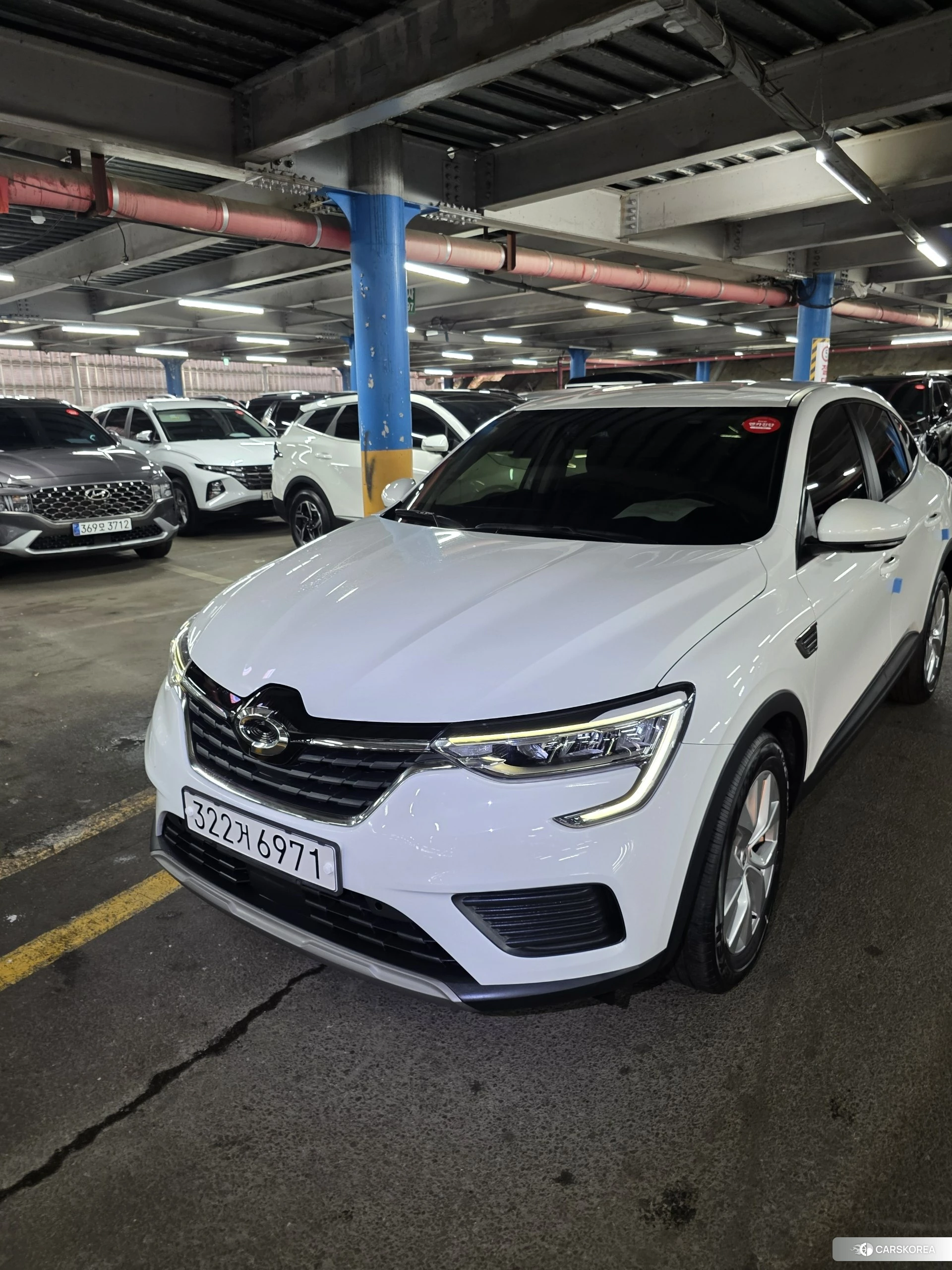 Renault Korea (Samsung) XM3 2021 из Кореи осмотр
