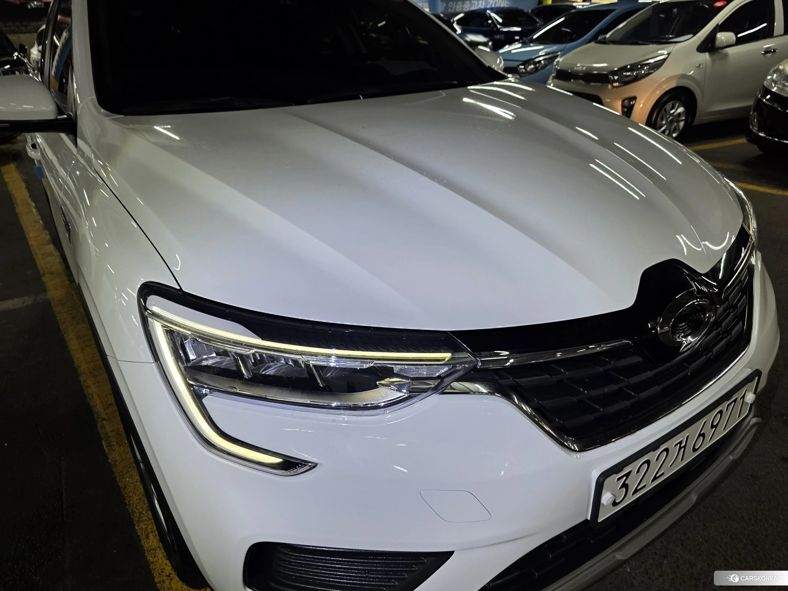 Renault Korea (Samsung) XM3 2021 из Кореи осмотр