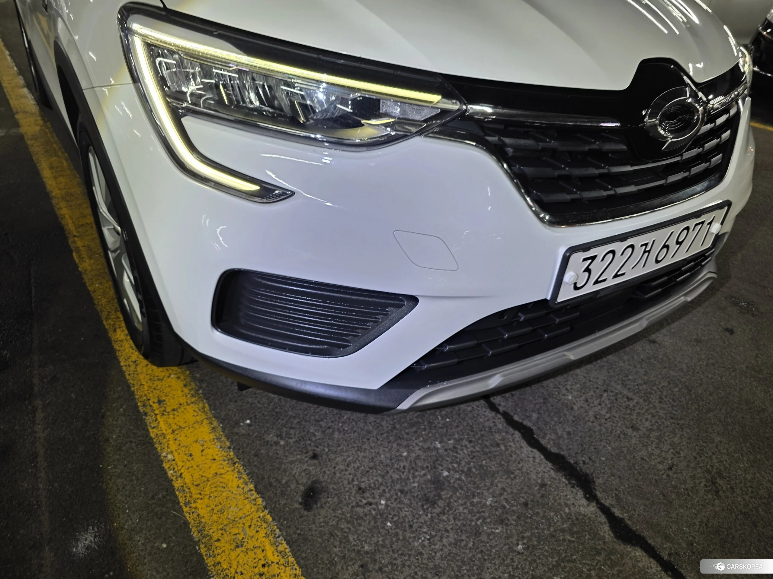 Renault Korea (Samsung) XM3 2021 из Кореи осмотр