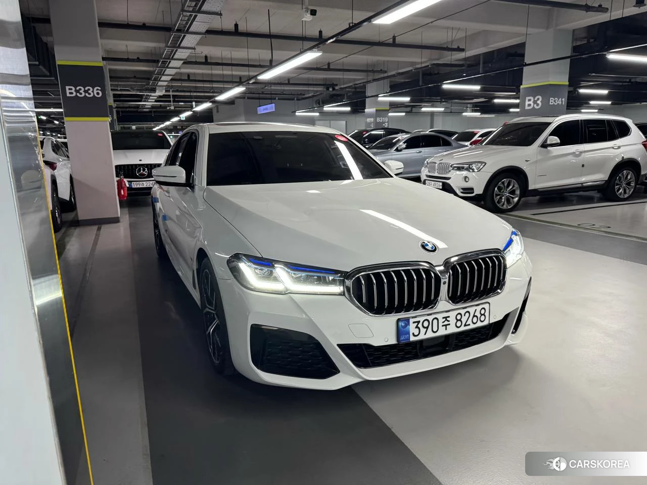 BMW 5 Series (G30) подробный осмотр из Кореи — фото 7
