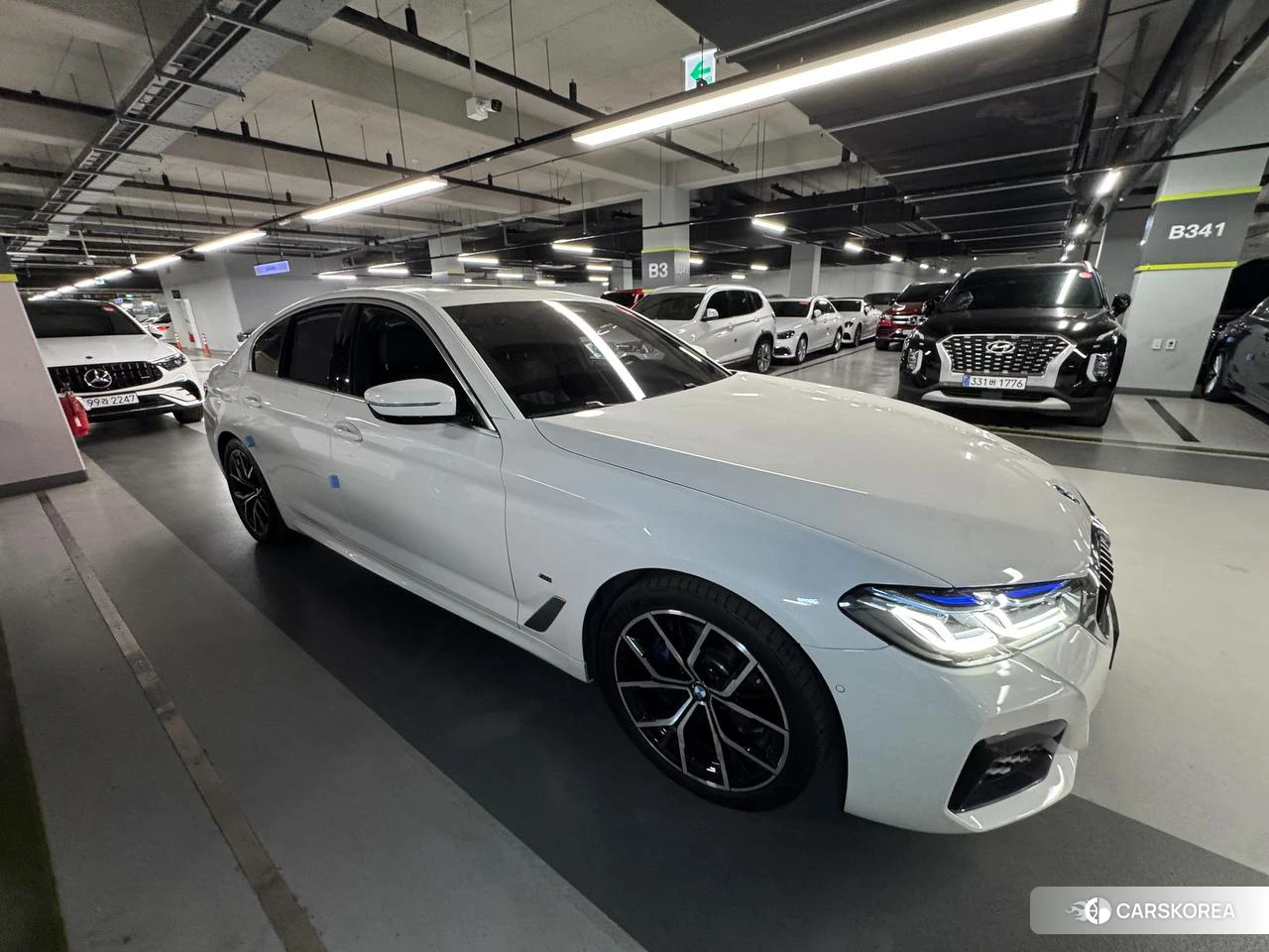 BMW 5 Series (G30) подробный осмотр из Кореи — фото 9