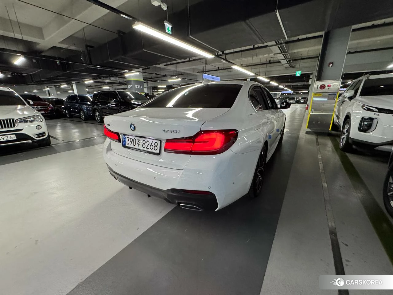 BMW 5 Series (G30) подробный осмотр из Кореи — фото 12