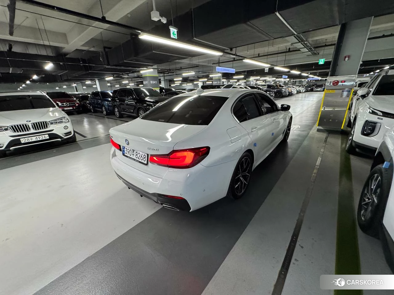 BMW 5 Series (G30) подробный осмотр из Кореи — фото 13