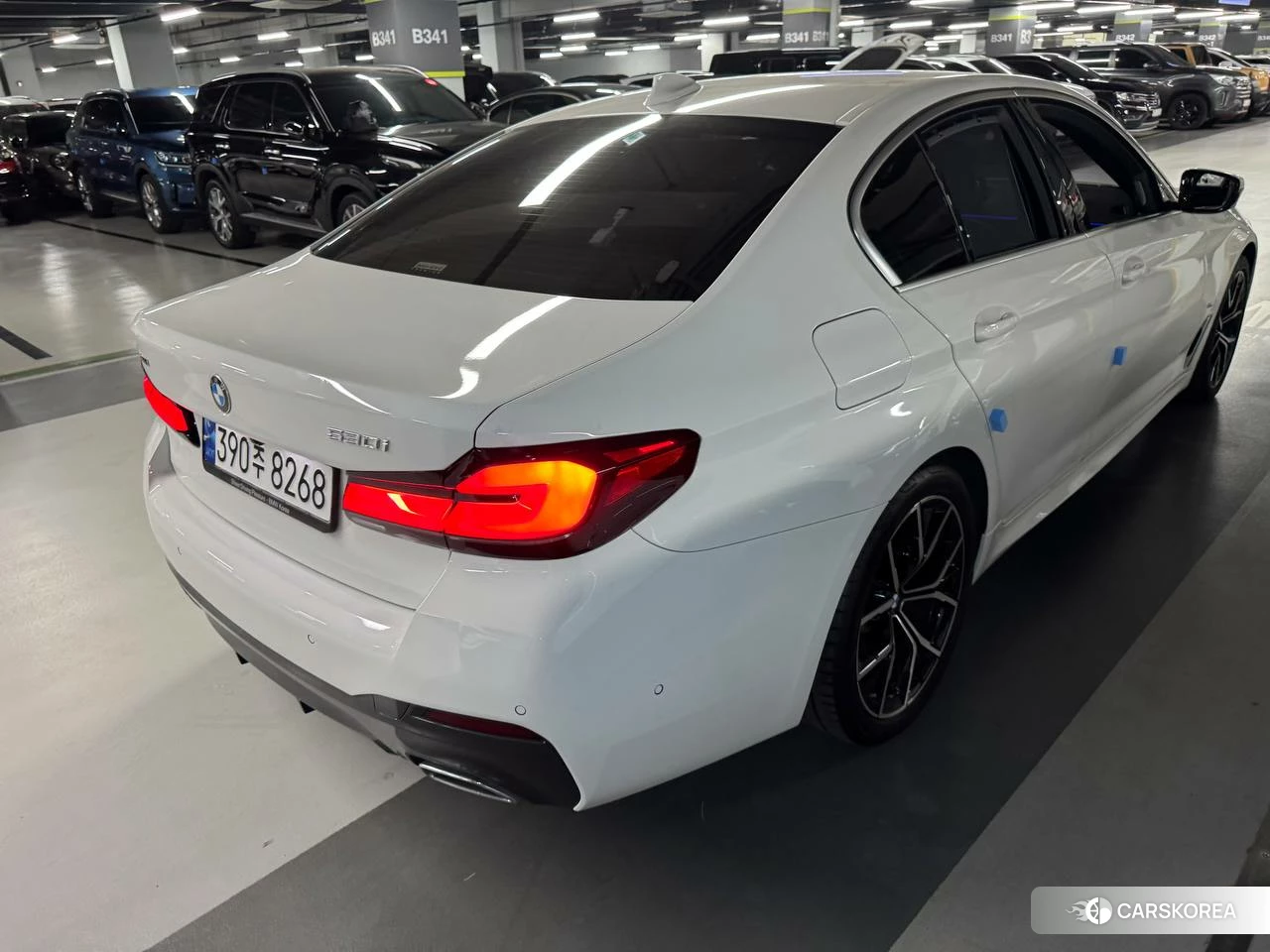 BMW 5 Series (G30) подробный осмотр из Кореи — фото 14