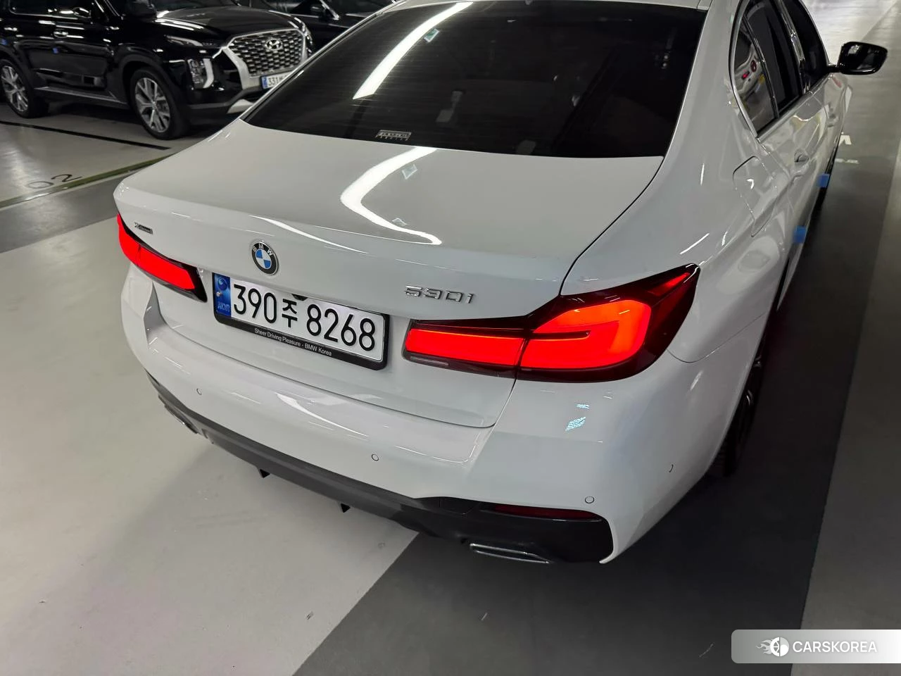 BMW 5 Series (G30) подробный осмотр из Кореи — фото 15