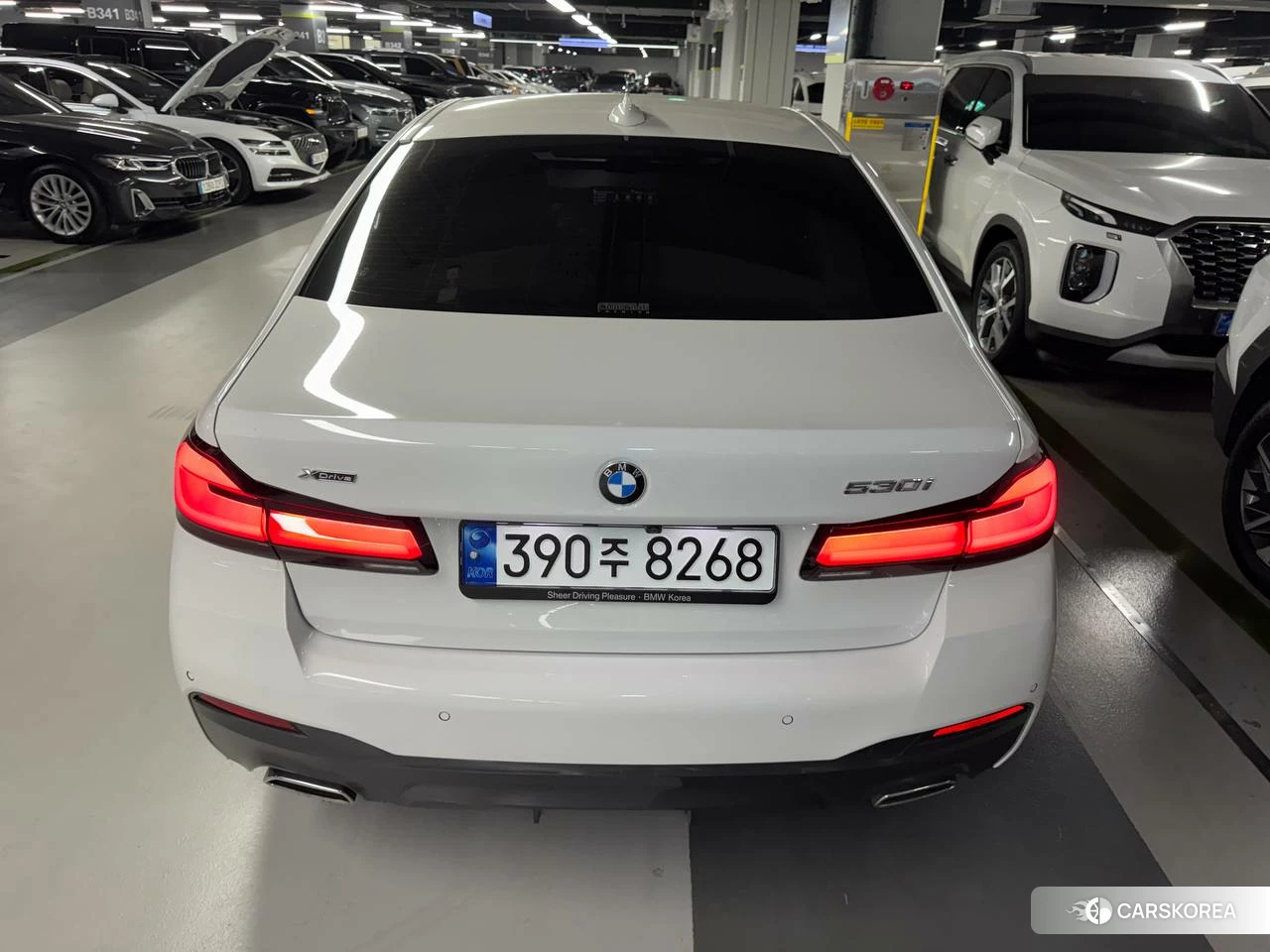 BMW 5 Series (G30) подробный осмотр из Кореи — фото 16