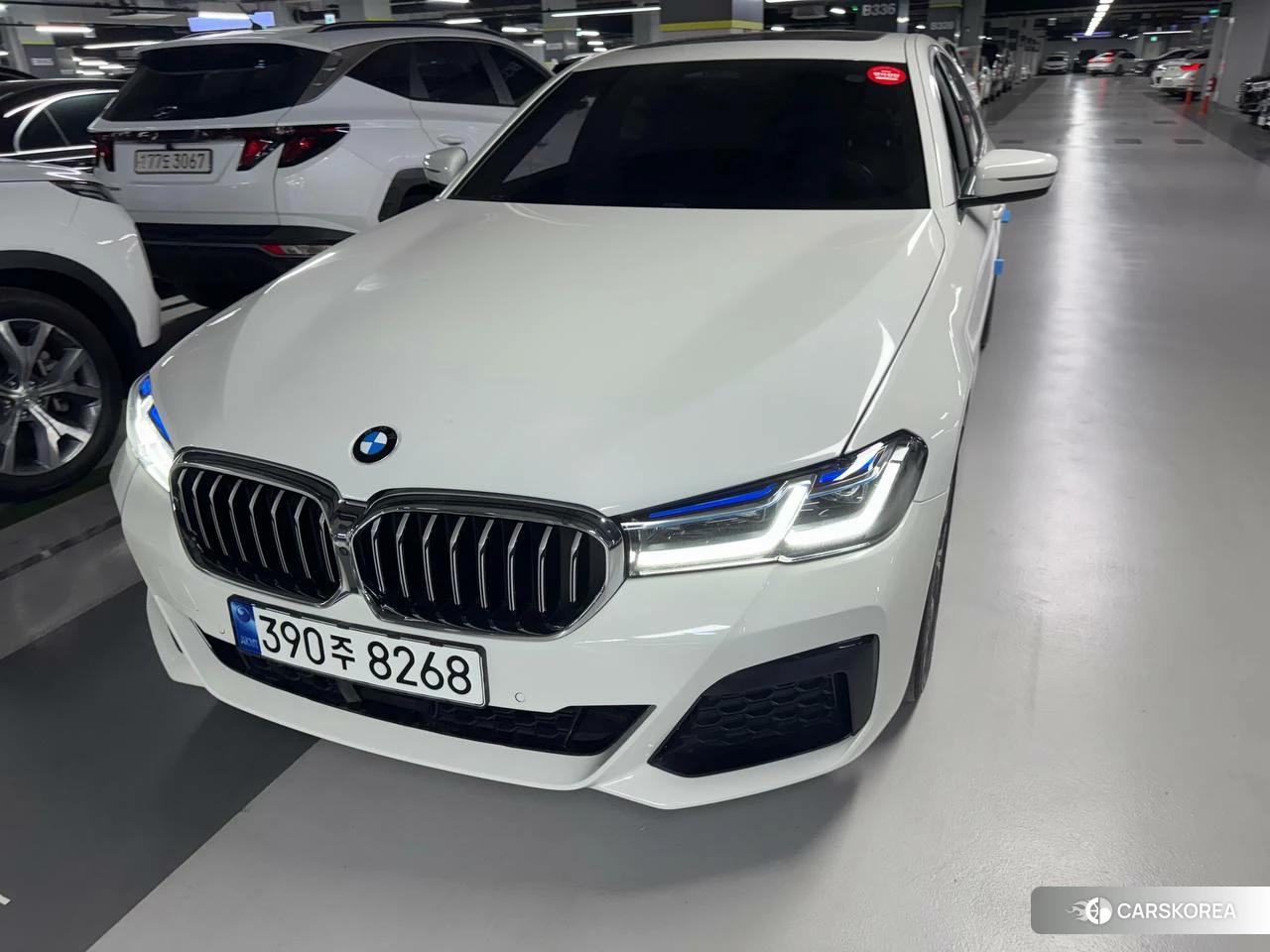 BMW 5 Series (G30) подробный осмотр из Кореи — фото 30