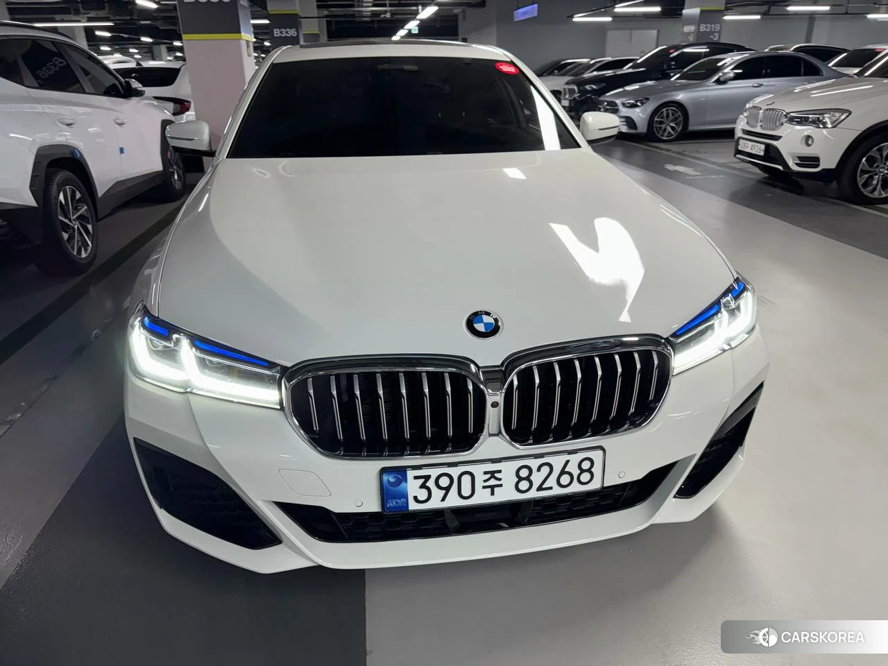 BMW 5 Series (G30) подробный осмотр из Кореи — фото 32