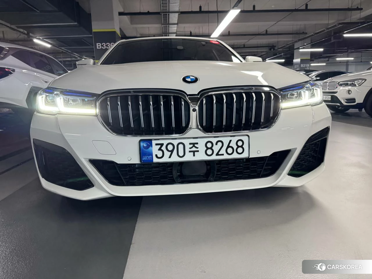 BMW 5 Series (G30) подробный осмотр из Кореи — фото 34