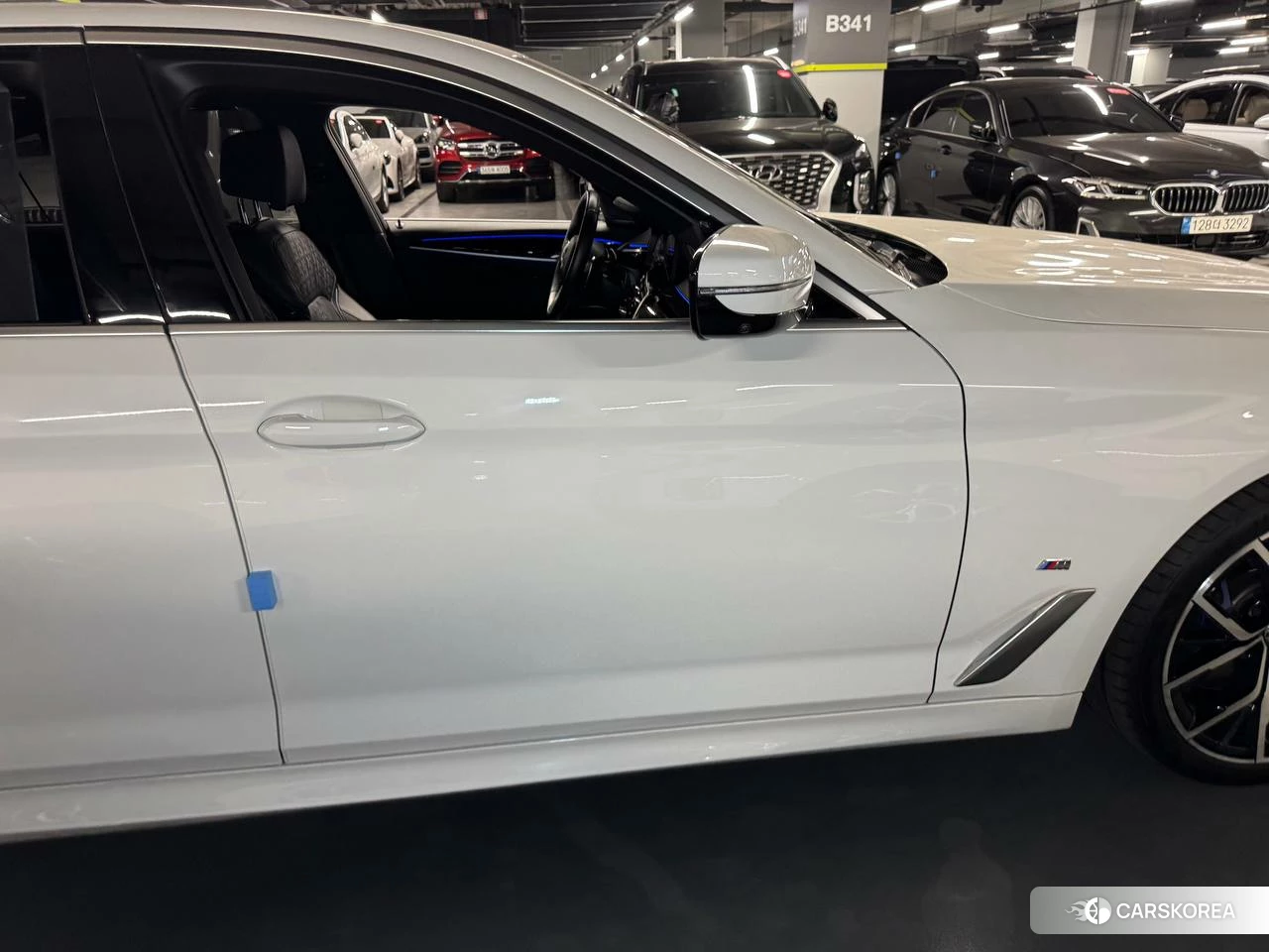BMW 5 Series (G30) подробный осмотр из Кореи — фото 42