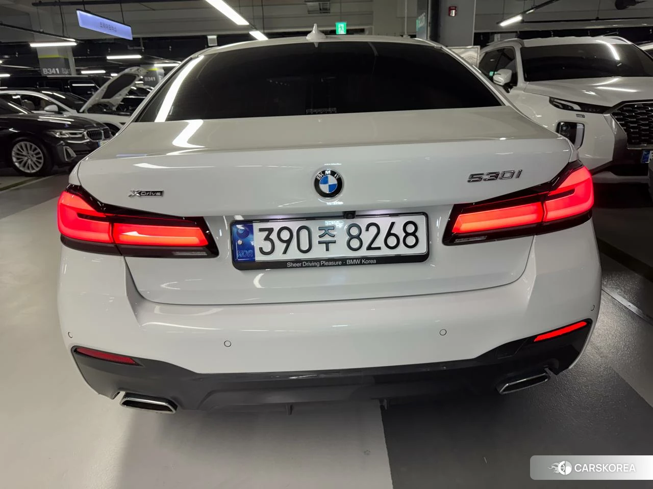 BMW 5 Series (G30) подробный осмотр из Кореи — фото 54