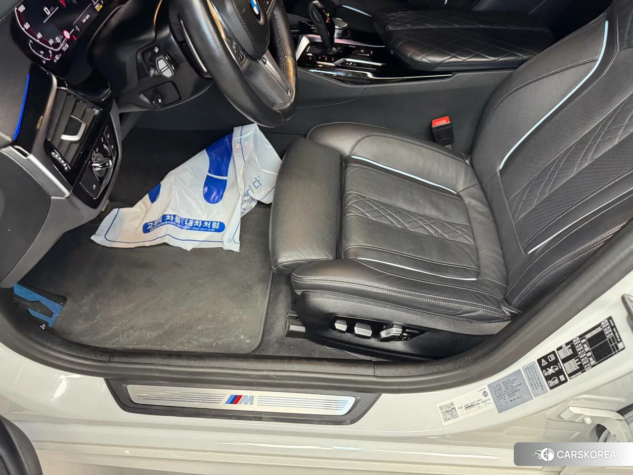 BMW 5 Series (G30) подробный осмотр из Кореи — фото 62