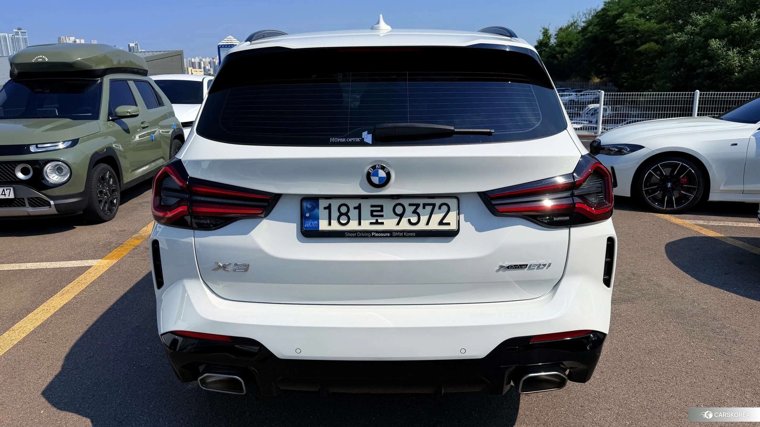 BMW X3 (G01) подробный осмотр из Кореи — фото 10