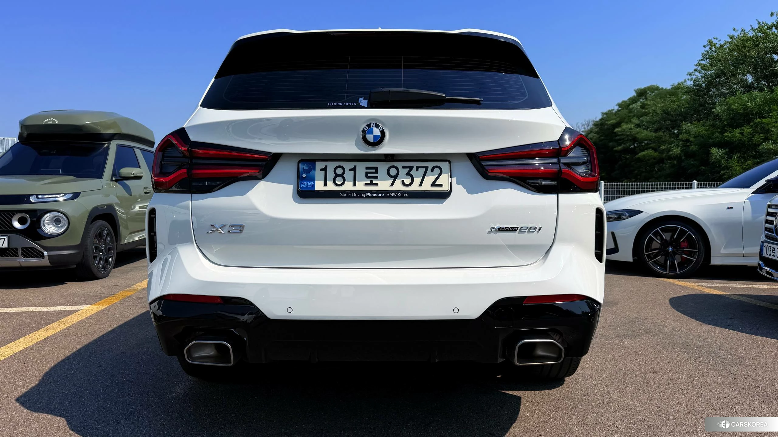 BMW X3 (G01) подробный осмотр из Кореи — фото 12