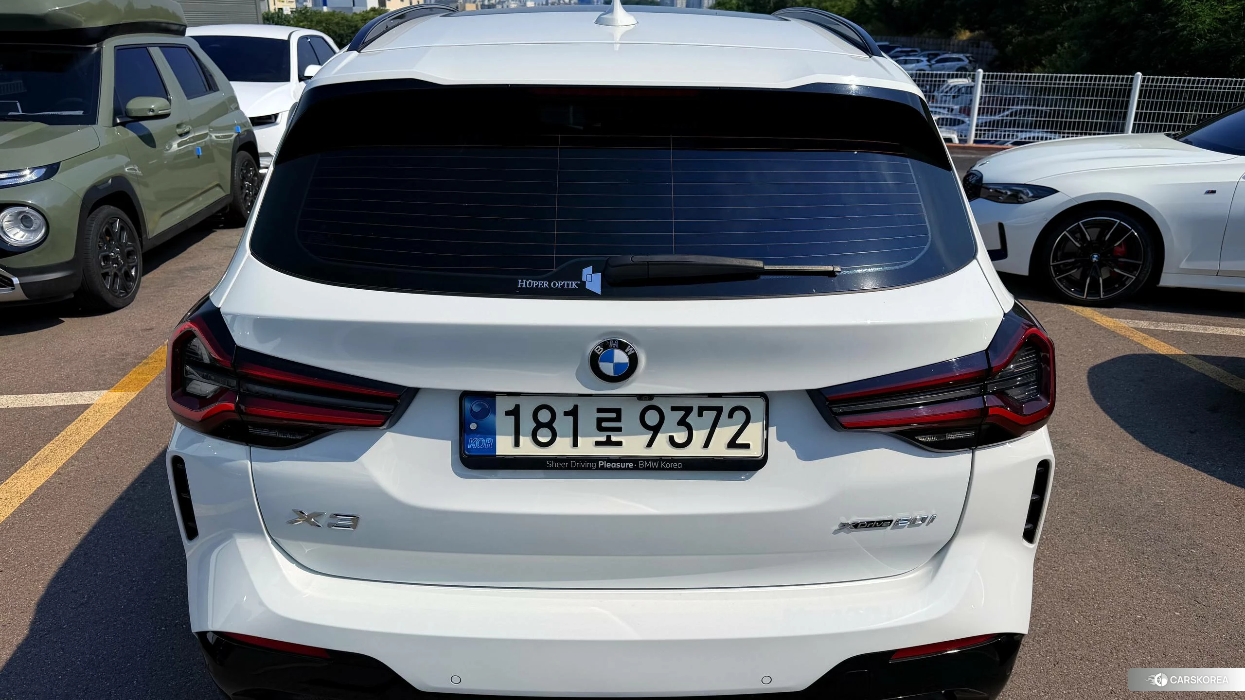 BMW X3 (G01) подробный осмотр из Кореи — фото 13