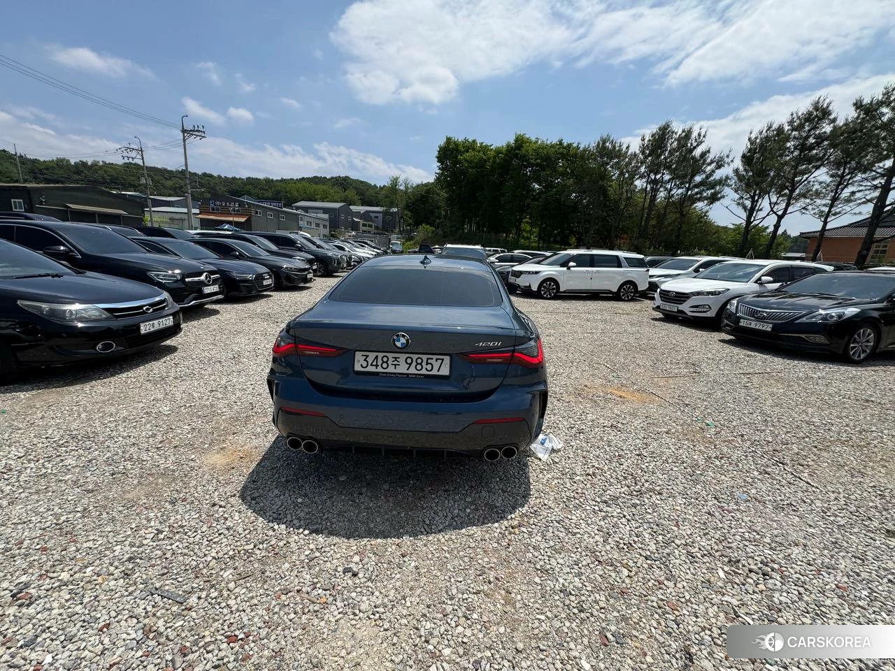 BMW 4 Series (G22) подробный осмотр из Кореи — фото 11