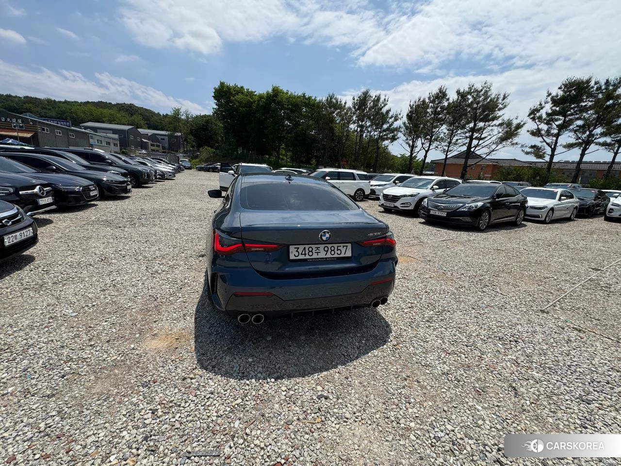BMW 4 Series (G22) подробный осмотр из Кореи — фото 12
