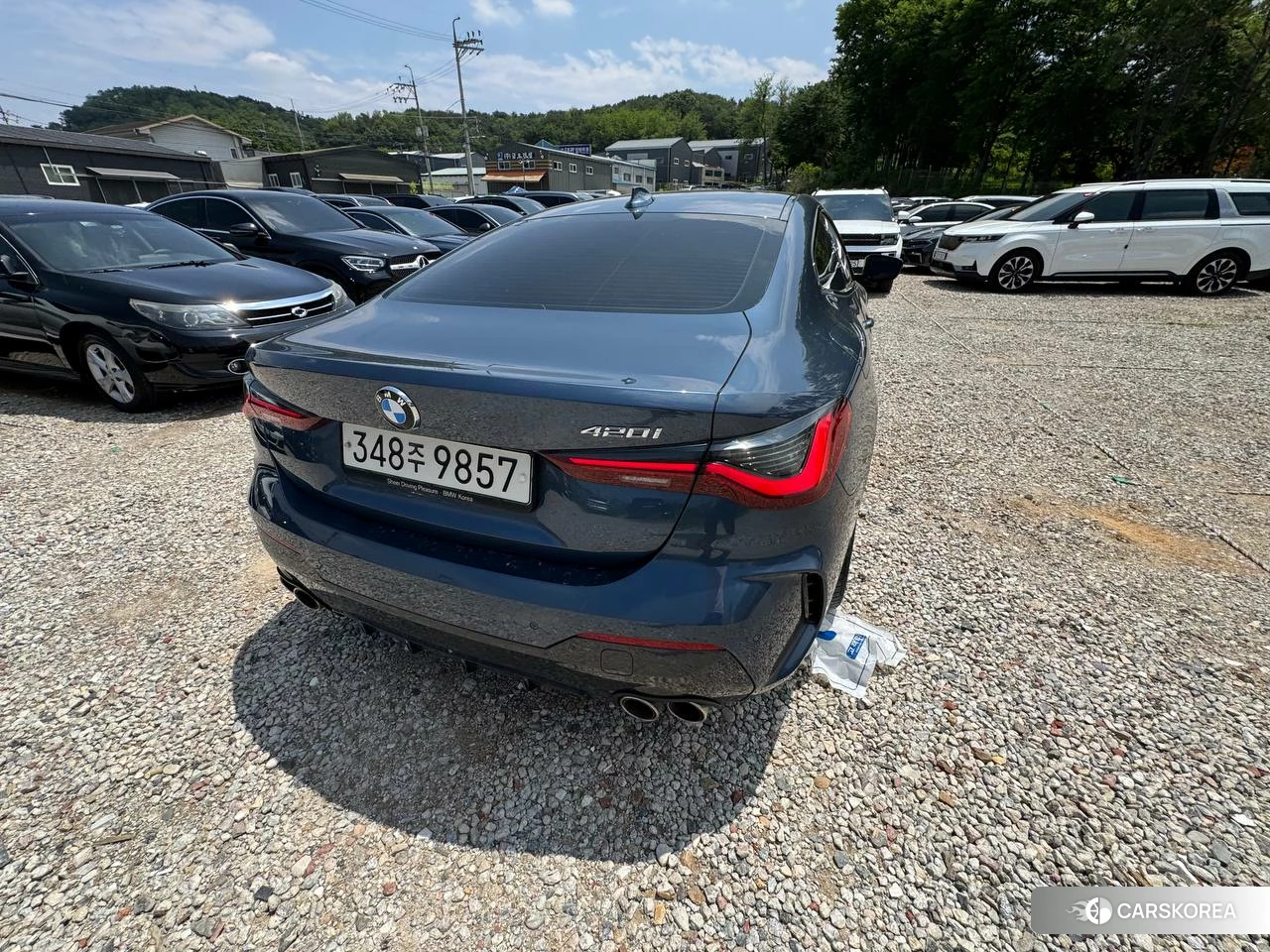 BMW 4 Series (G22) подробный осмотр из Кореи — фото 33