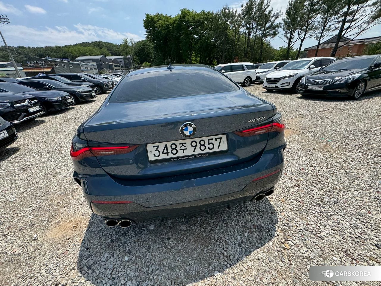 BMW 4 Series (G22) подробный осмотр из Кореи — фото 34