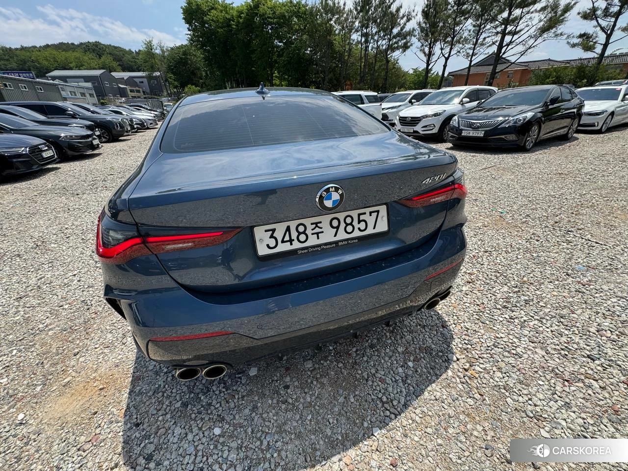 BMW 4 Series (G22) подробный осмотр из Кореи — фото 35