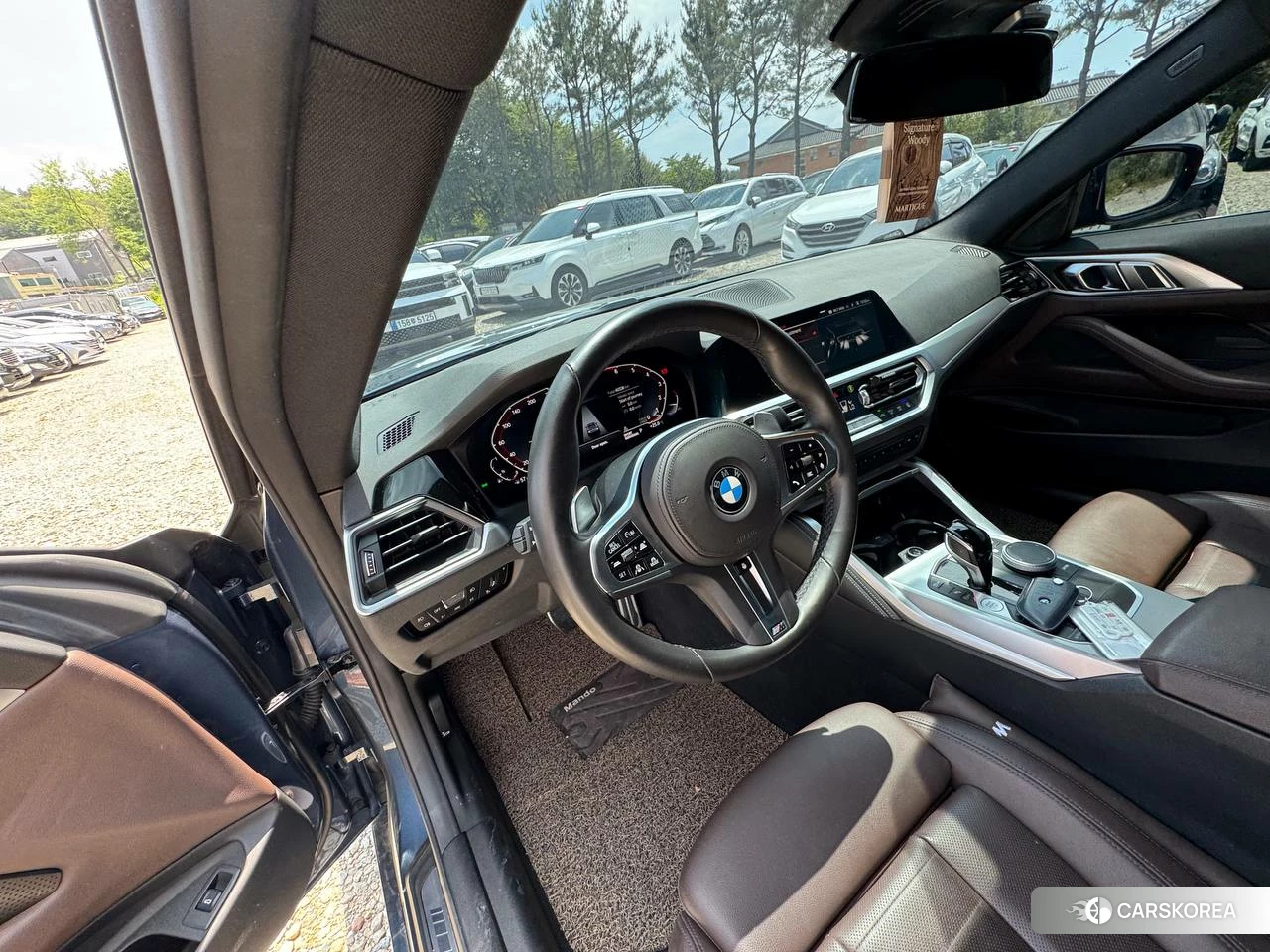 BMW 4 Series (G22) подробный осмотр из Кореи — фото 50