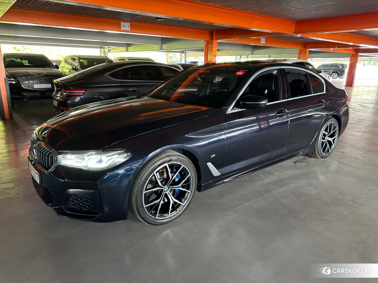 BMW 5 Series (G30) 2022 из Кореи осмотр