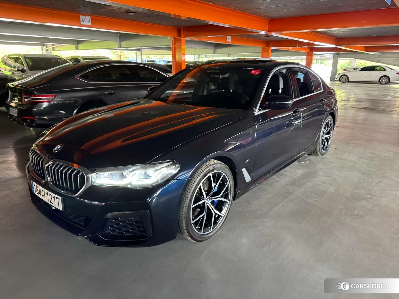 BMW 5 Series (G30) 2022 из Кореи осмотр