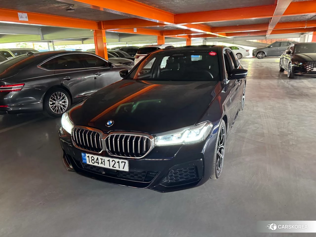 BMW 5 Series (G30) 2022 из Кореи осмотр