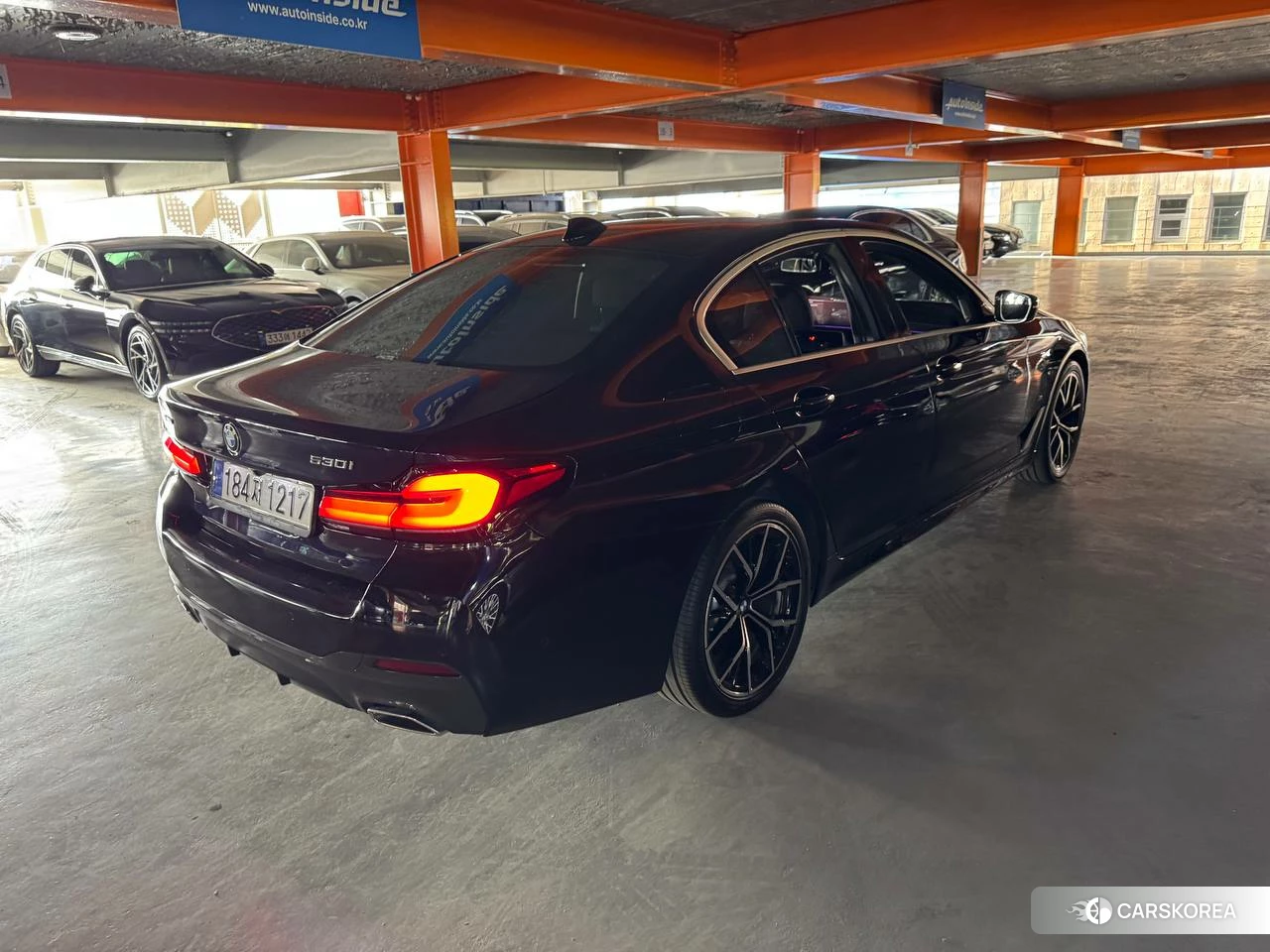 BMW 5 Series (G30) подробный осмотр из Кореи — фото 8