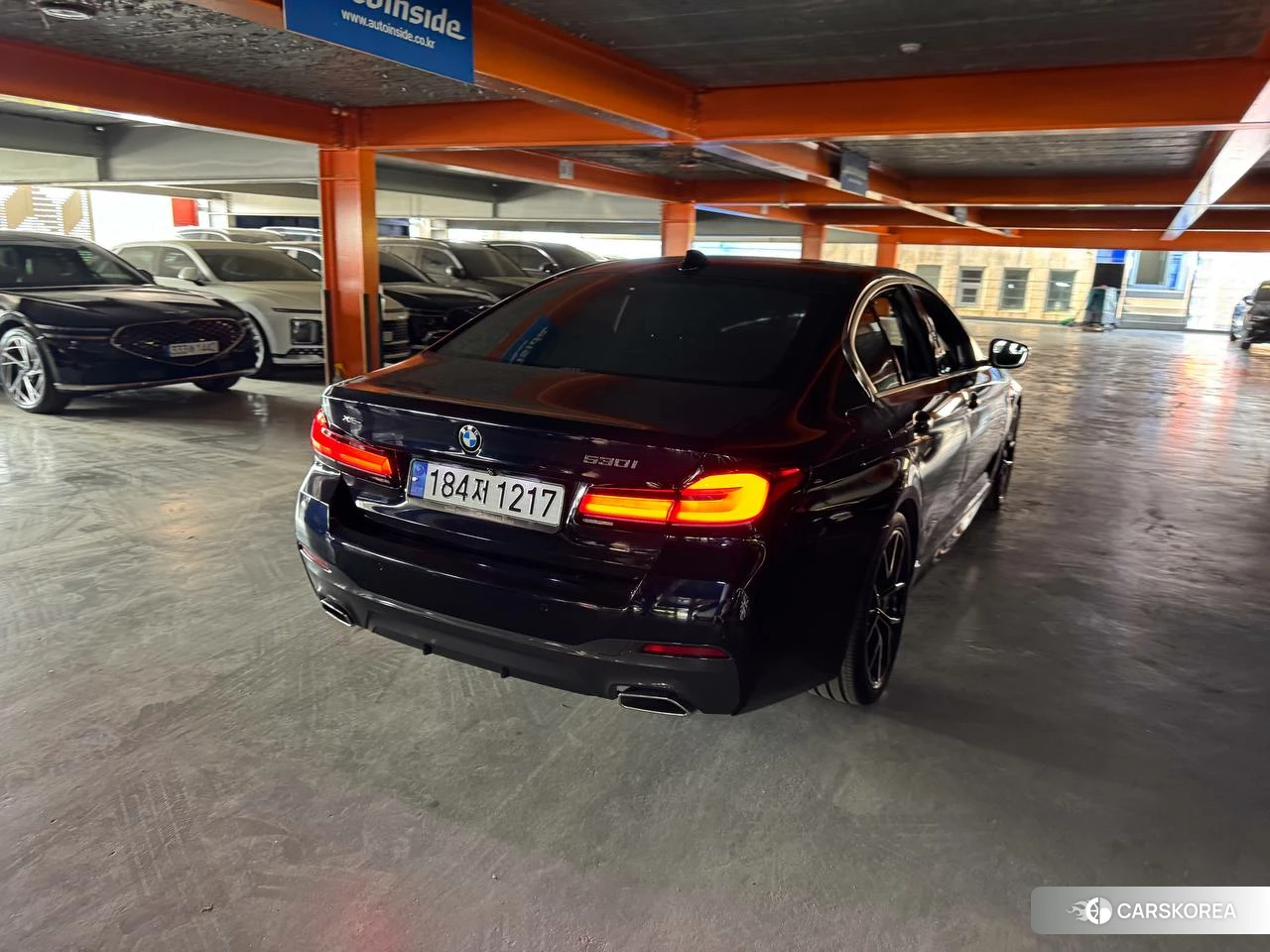 BMW 5 Series (G30) подробный осмотр из Кореи — фото 9