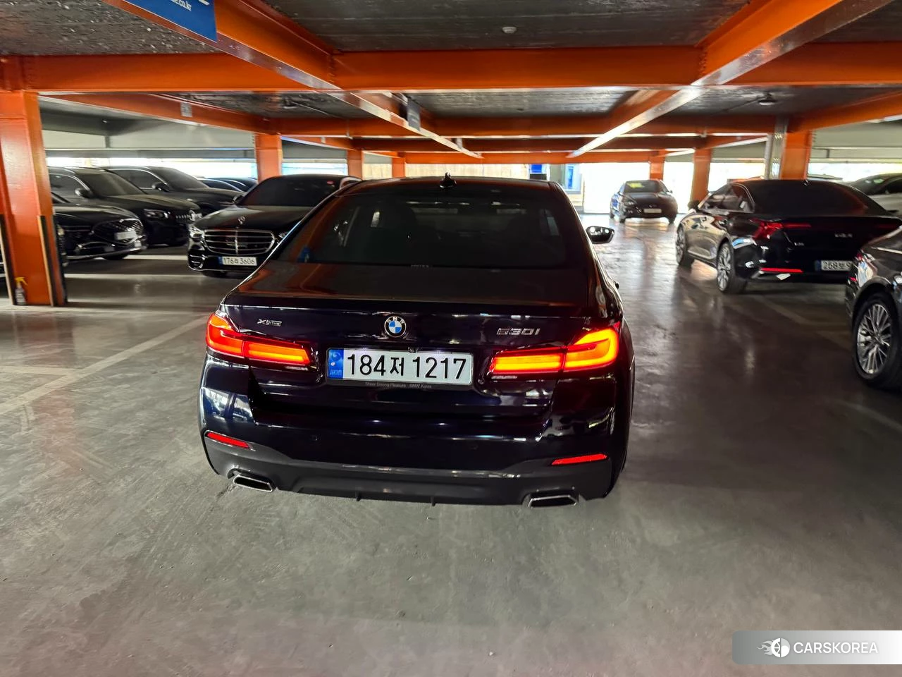 BMW 5 Series (G30) подробный осмотр из Кореи — фото 10